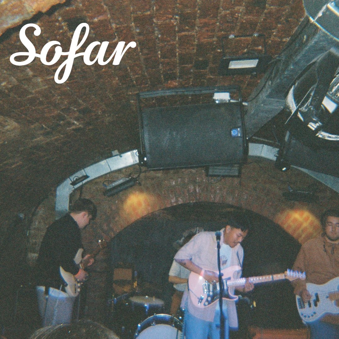 delighted to announce we are playing a sold-out sofar sounds this thursday!! 

for future events and competitions be sure to sign up to our mailing list (link in bio!) to be sure you never miss out on shows/exclusives from us! 💌
