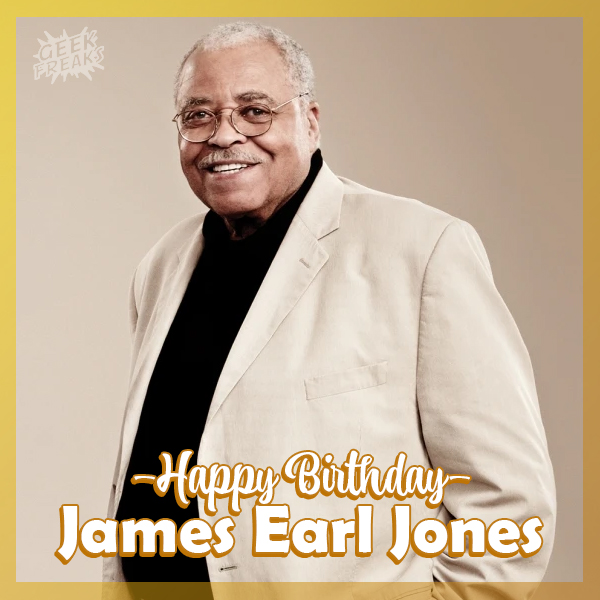 Happy 92nd Birthday to the wonderful James Earl Jones! 