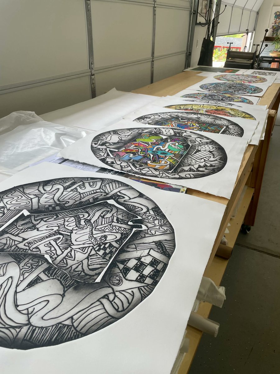 raveneditions's tweet photo. NOW AVAILABLE: "Along Colored Lines" is a new series of work that continues Kevin Cole's exploration into themes of Gerrymandering and voting rights.
DM for more information!
#raveneditions #collectprints #KevinCole https://t.co/evkBRDPsYF