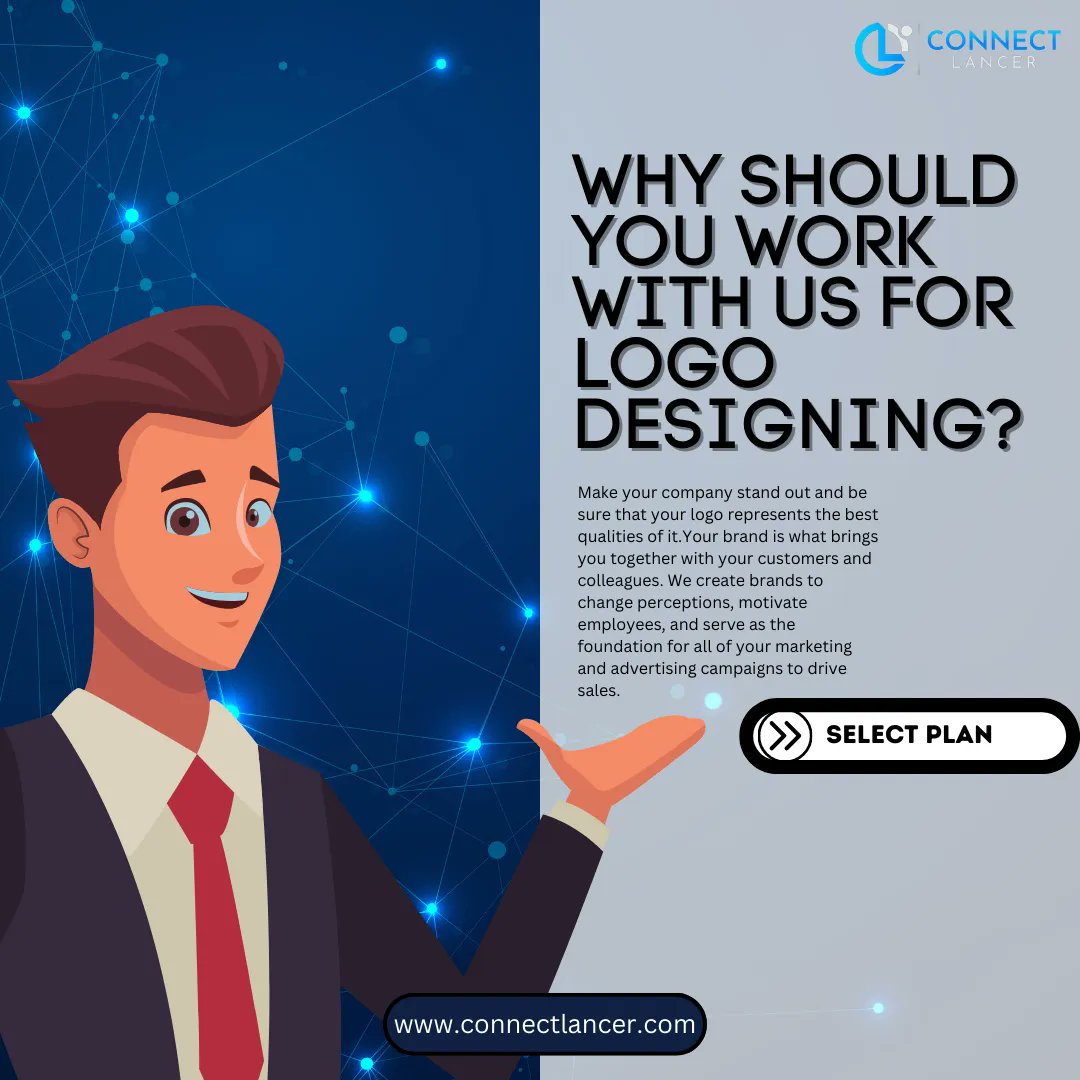 Connectlancer1's tweet photo. WHY SHOULD YOU WORK WITH US FOR LOGO DESIGNING?

#connectlancer#connect#businesslogodesign#branding #logodesignmaker#customlogodesign #logodesignideas #bestlogodesign #logodesignandbranding #logodesignagency #logodesignadobe#logodesignart #logodesignandbusinesscards#logodesignar https://t.co/quNGWmK9xT