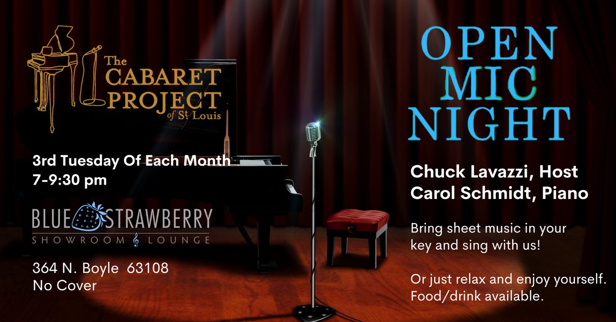 The Cabaret Project of St. Louis tweet media