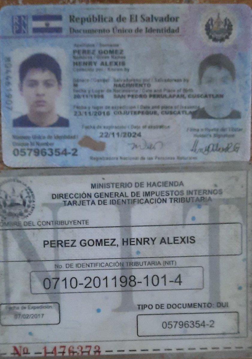 nelmaja's tweet photo. Buenas https://t.co/6Na0aeI9aW ayuda para compartir este msg, hoy encontre la cartera de este joven si alguien lo conoce favor contactarme tengo todos sus documentos. https://t.co/Qx8DkbUwMZ