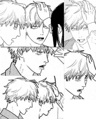 fujimoto blessed us with 7 different consecutive angles of dumbfounded denji 