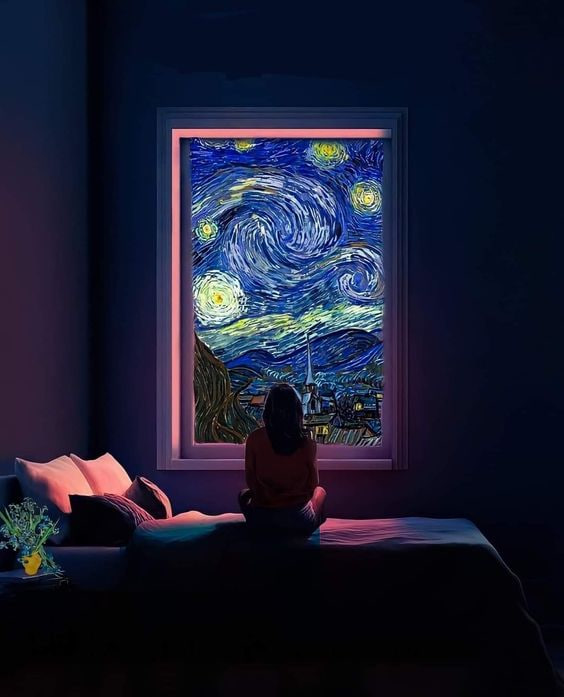 MiaSmia84010's tweet photo. One learns about painting by looking at and imitating other painters. #ContinueDreaming https://t.co/3BI6ulMEKR