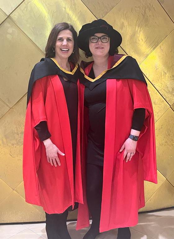 A big congratulations to Dr Marie Gylnn who was conferred <a href="/UL/">University Of Limerick</a> today with a PhD on music therapy service development in intellectual disability services in Ireland. Well done Marie👏👏 @sixdollarwoman <a href="/AlisonLedger13/">Alison Ledger</a> <a href="/IWorldAcademy/">Irish World Academy</a> <a href="/ulceremonies/">UL Ceremonies Office</a>