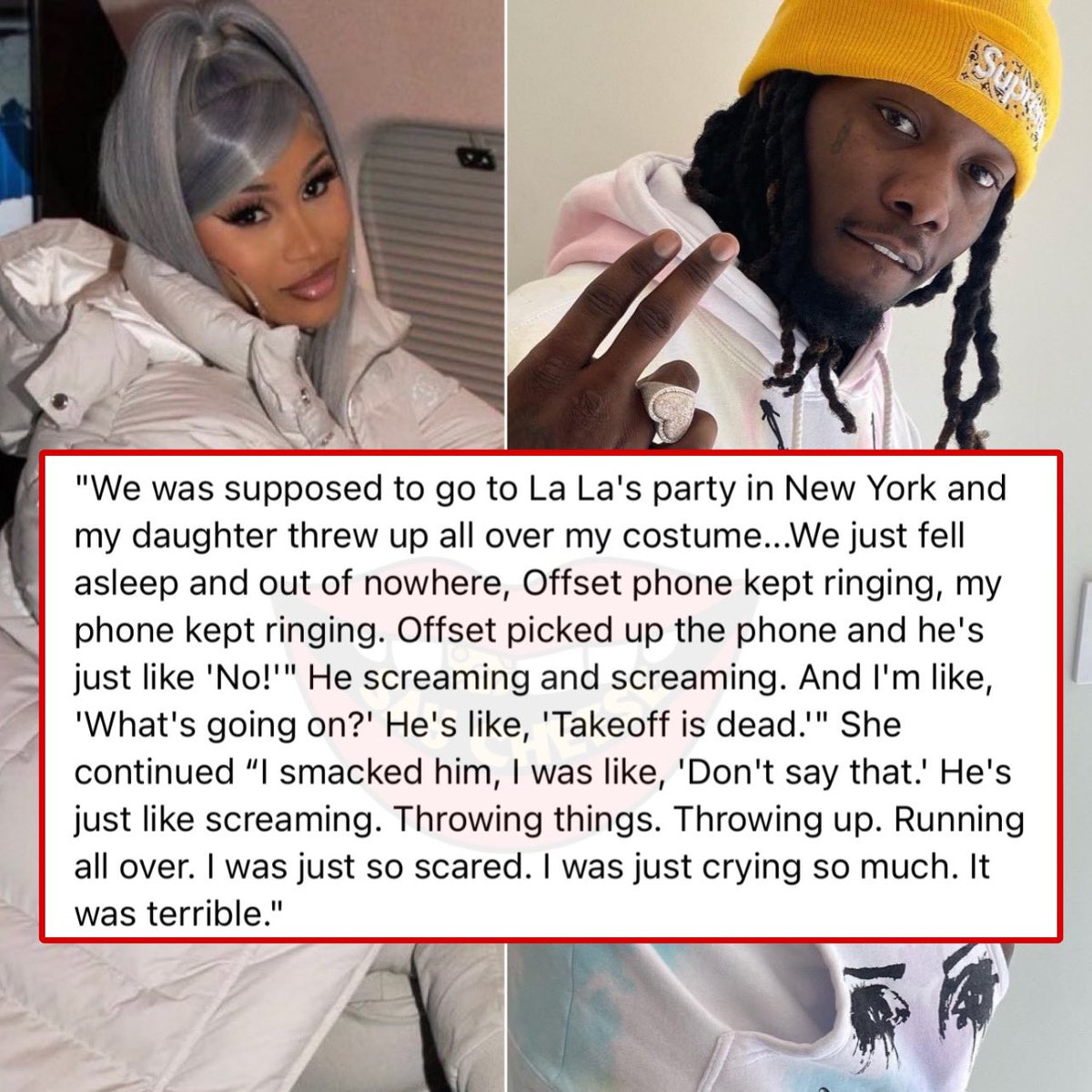 JustinTheModel on Twitter "RT SaycheeseDGTL Cardi B recounts the