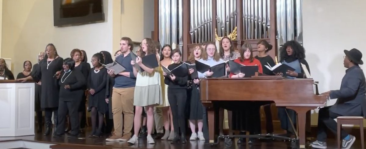 HendersonSchool's tweet photo. HCHS choir members did a great job performing yesterday at the  Dr. Martin Luther King Jr. Day of Celebration @HCHSColonels https://t.co/z90CrIgETF