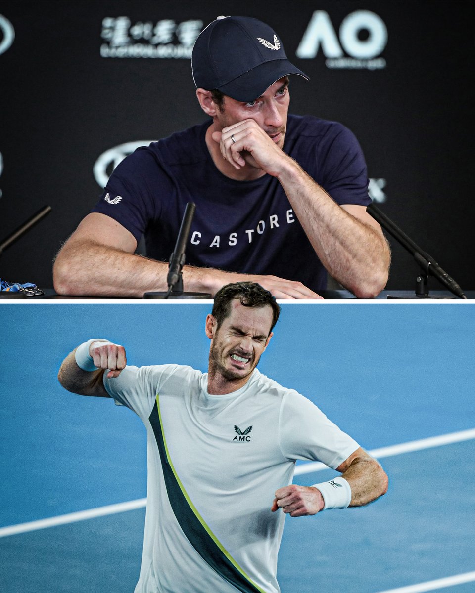 A reminder that 4 years ago Andy Murray's retirement tribute video was being played at the Australian Open.

Never. Write. Him. Off.