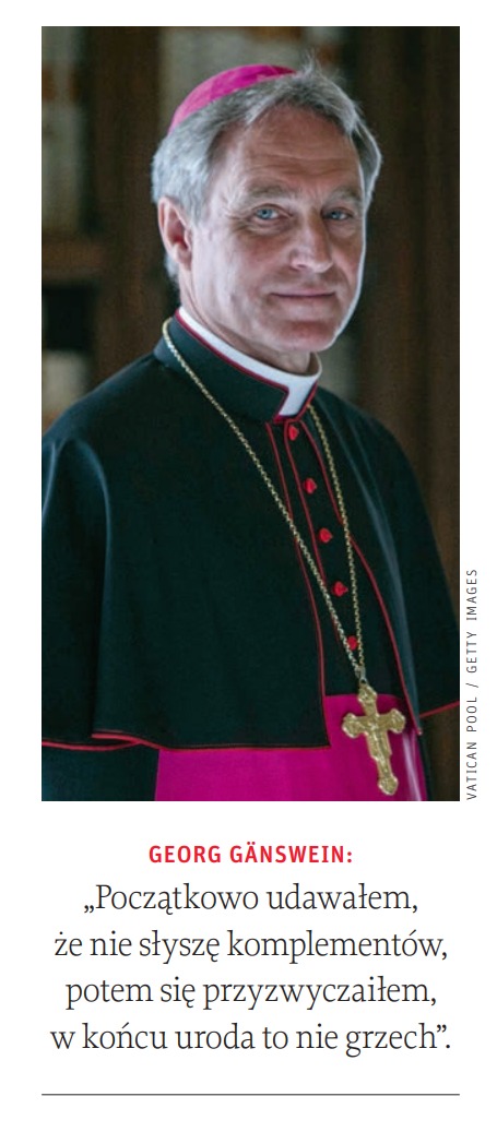 tygpowszechny's tweet photo. W nowym "Tygodniku" (od dziś w kioskach) artykuł o abp. Georgu Gänsweinie (na zdj.), byłym sekretarzu Benedykta XVI, i wydanych przez niego, sensacyjnych wspomnieniach. 

„Mówiono o nim „George Clooney Watykanu”” - pisze @AugustynEdward 

Weź, czytaj! https://t.co/t8sBA2Ii0k