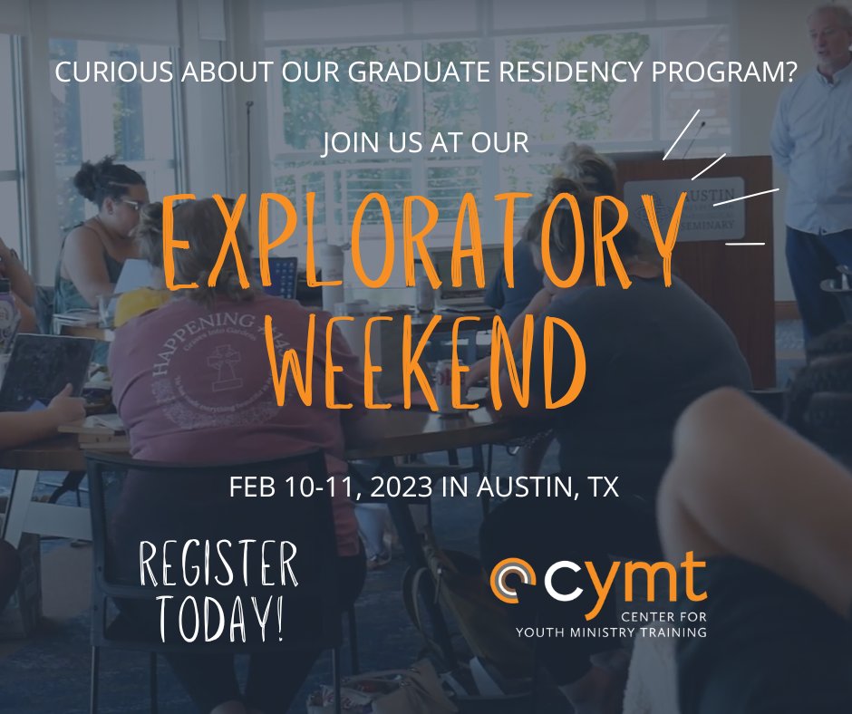 This week is the LAST WEEK that you can register for our exploratory weekend next month. Come explore your calling to innovative ministry in 2023. Sign up here: bit.ly/3ZHclfy