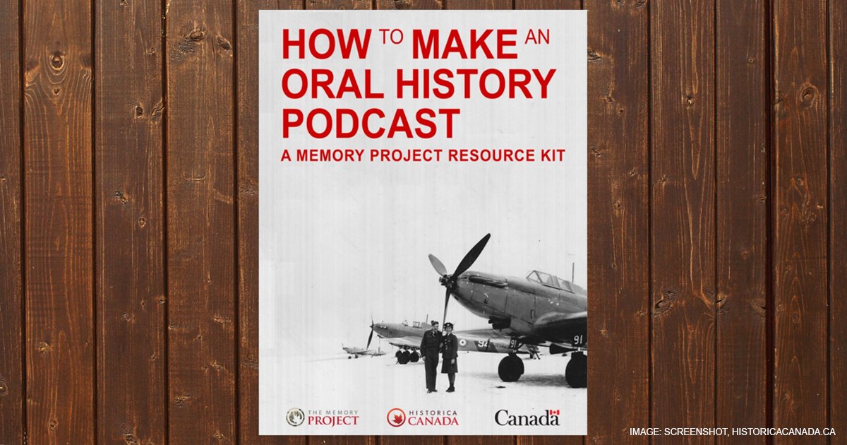 Our_languages's tweet image. Teachers: Your class will enjoy the chance to conduct interviews and create an oral history podcast on #Canadianhistory. Check out this kit from @HistoricaCanada for key steps and useful resources. #MemoryProject ow.ly/kNHv50Msxw1