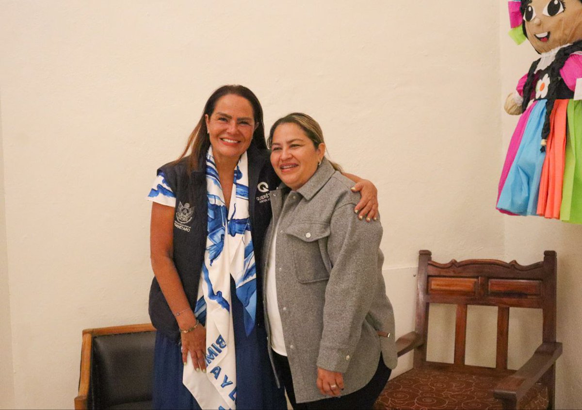 Fortalecen lazos en beneficio de las mujeres.
La Presidenta de Landa Marina Ponce se reunió con la titular del <a href="/IQM/">にたも</a>  Mtra. María Marisol Kuri Lorenzo, este acercamiento tiene como objetivo impulsar proyectos en beneficio de las mujeres de Landa de Matamoros.