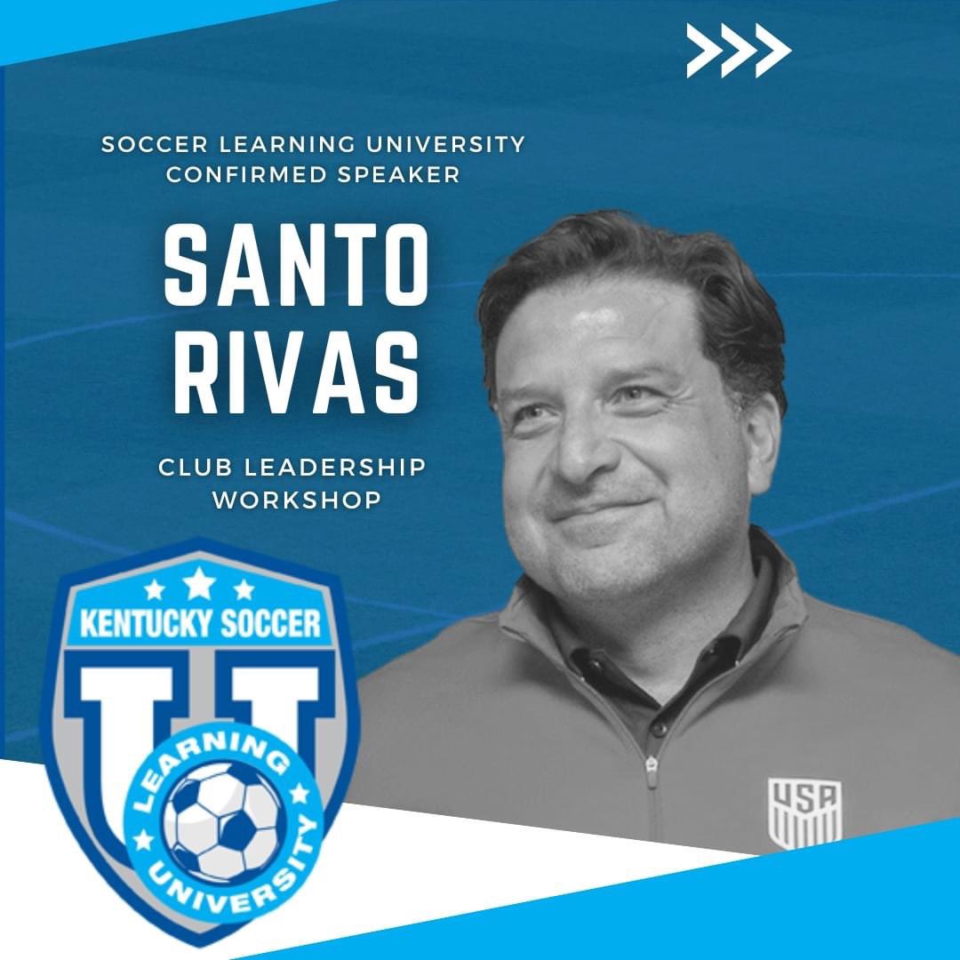 KYYouthSoccer's tweet photo. Soccer Learning University is proud to welcome Caitlin Carducci and Santo Rivas as presenters this year! Sign up today to hear from these experts… you don’t want to miss this! #KYSA #KentuckySoccer #SoccerLearningUniversity https://t.co/NXUfKMWXOi
