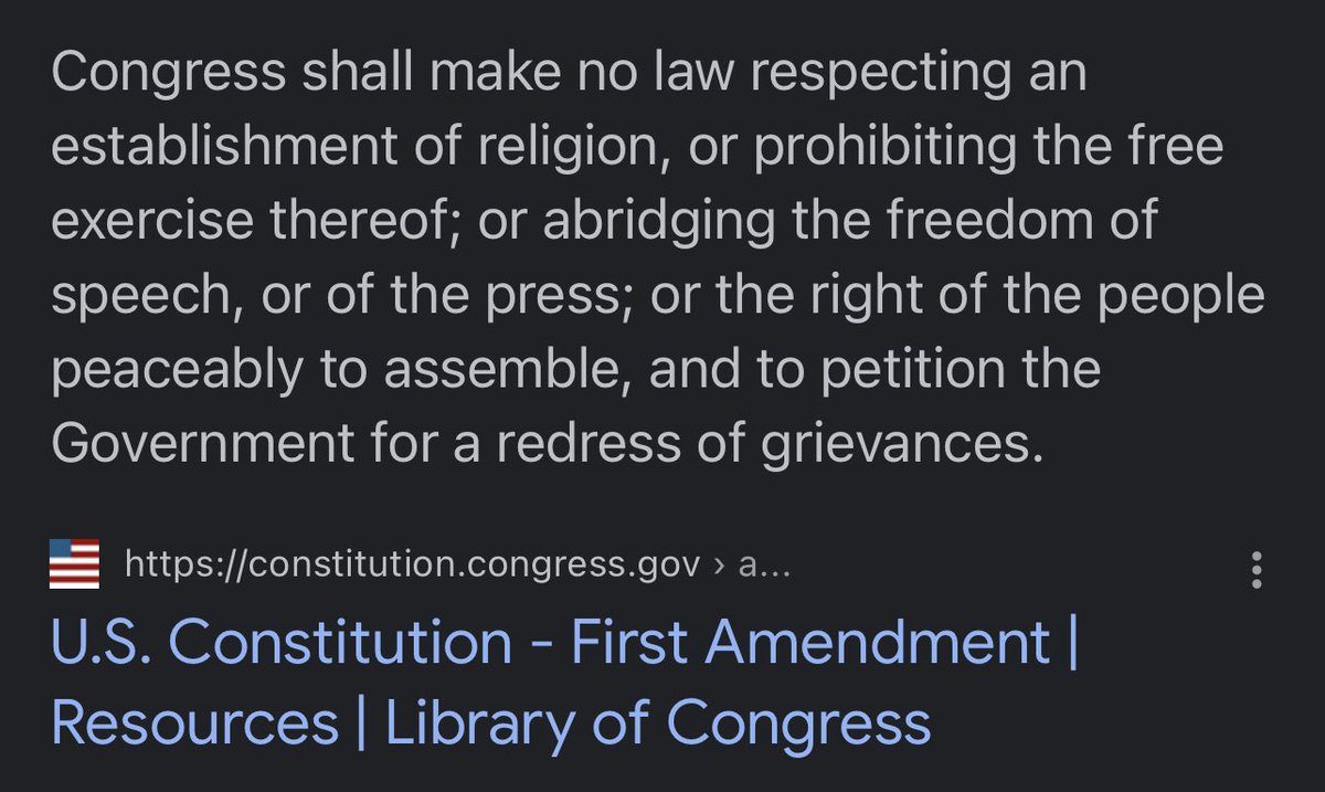 FPrepsel's tweet photo. @tedcruz America 🇺🇸 freedom of religion. https://t.co/P7eTTDJsVG