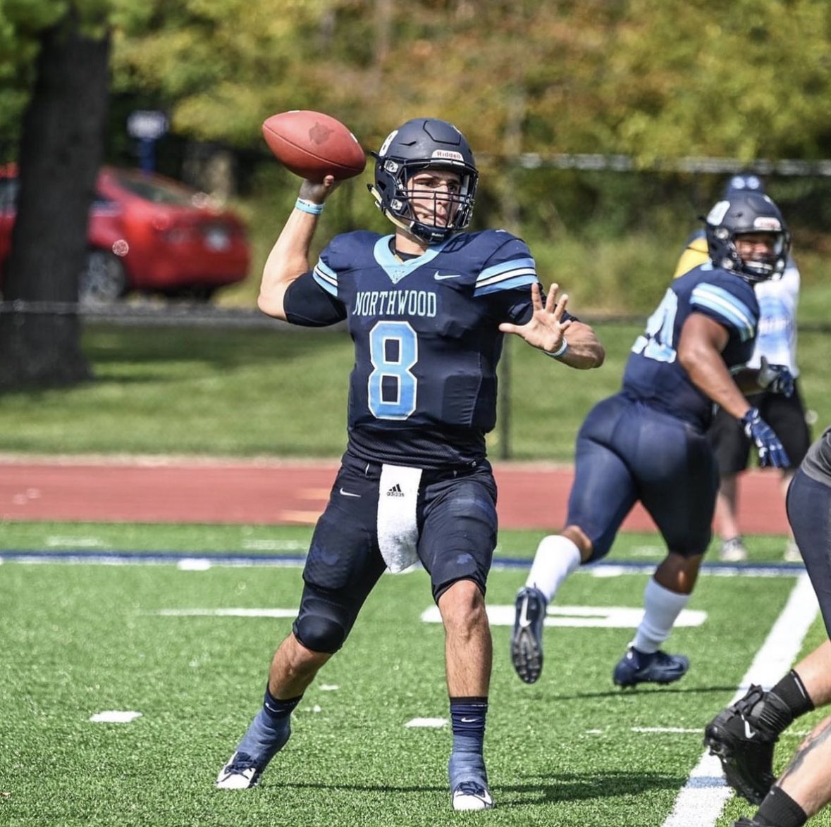 bgarbxrino2's tweet photo. Thankful to have received an opportunity to continue my athletic and academic a career at Northwood University! @CoachBeurer @CoachJasonBaur @DakotaFootball https://t.co/WpaMLFLyaQ