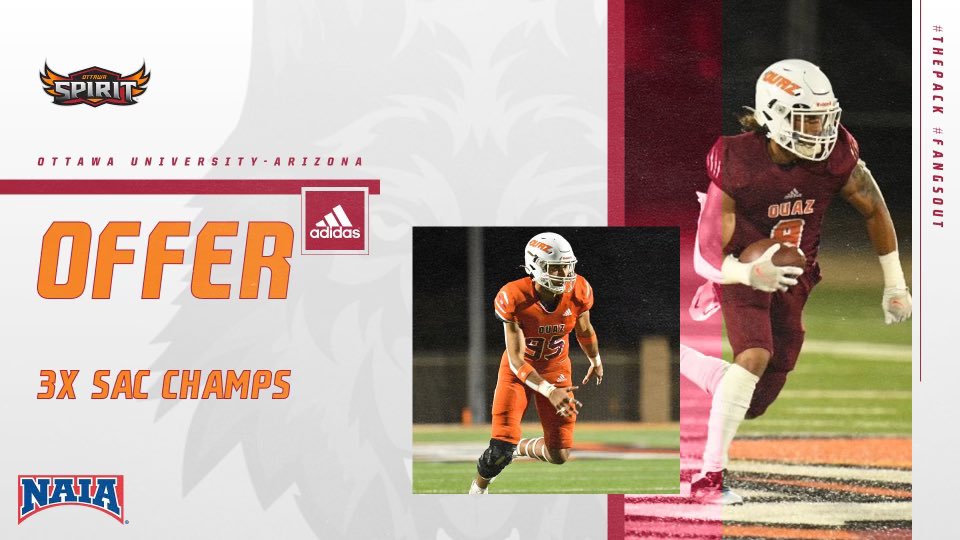 DavidSmithRB's tweet photo. After a great call with @Coach_Jmanzo I am blessed to receive my 7th offer from Ottawa university!!!
@DaVonSmith11 @TON_Athletics 
ALL GLORY TO THE MAN ABOVE🙏🏾 https://t.co/KKcHmlUDI0