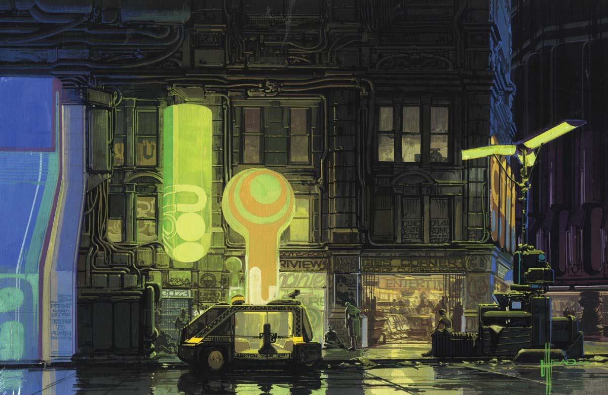 #BladeRunner (1982) concept art

🎨 Syd Mead