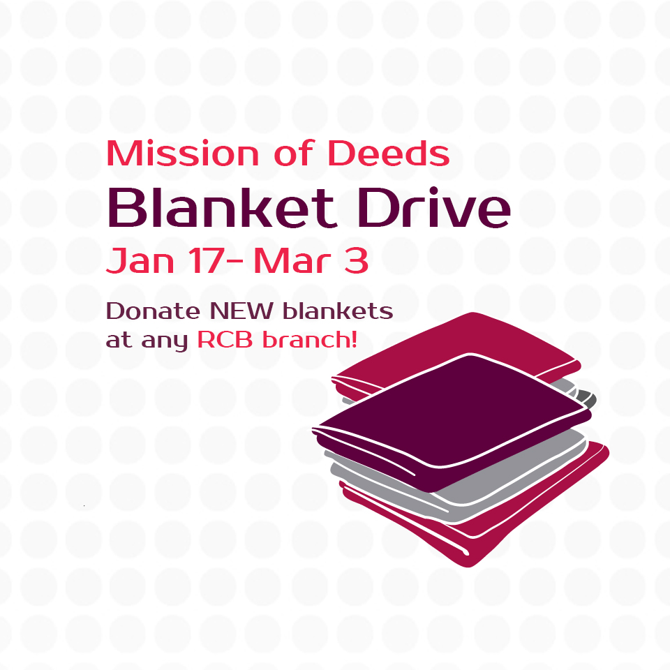ReadingCoopBank's tweet image. Join us for our 2023 Blanket Drive with Mission of Deeds!

We’ve got a 100-blanket head start thanks to the RCB Charitable Foundation!

Please donate new twin, full, and queen packaged blankets at any RCB branch.

#HelpingOthers #CommunityAssistance