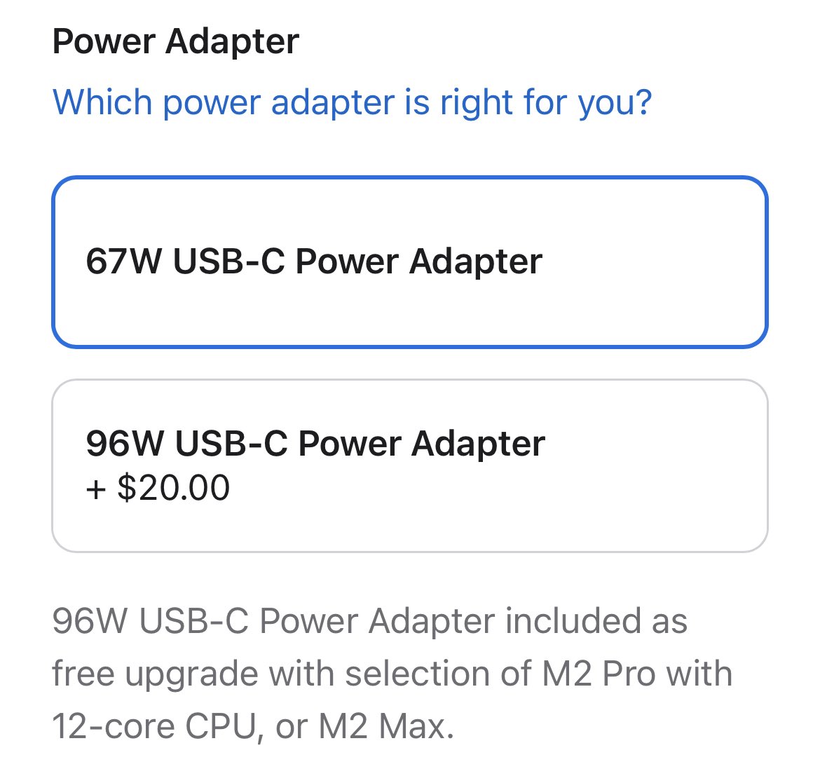 jlobster's tweet photo. @lamw The real bargain is the free upgrade in charger. That’s like finding $20 is your laptop sleeve! https://t.co/V8gjj97L4K