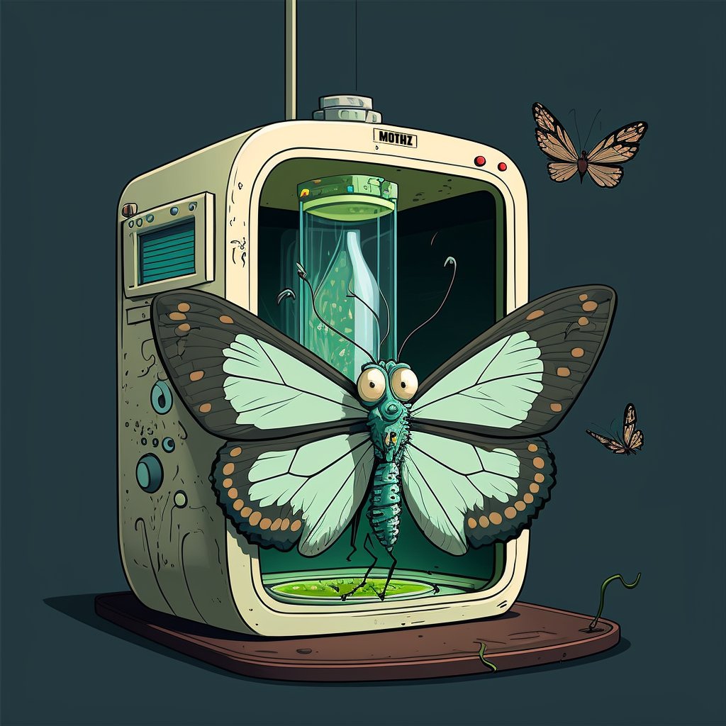 pixelCvlt's tweet photo. It's been quiet in the mothz lab... Too quiet. So I ordered this refurbished incubator from a shady mothman. @wenlamp https://t.co/uRfJ9jYRCb