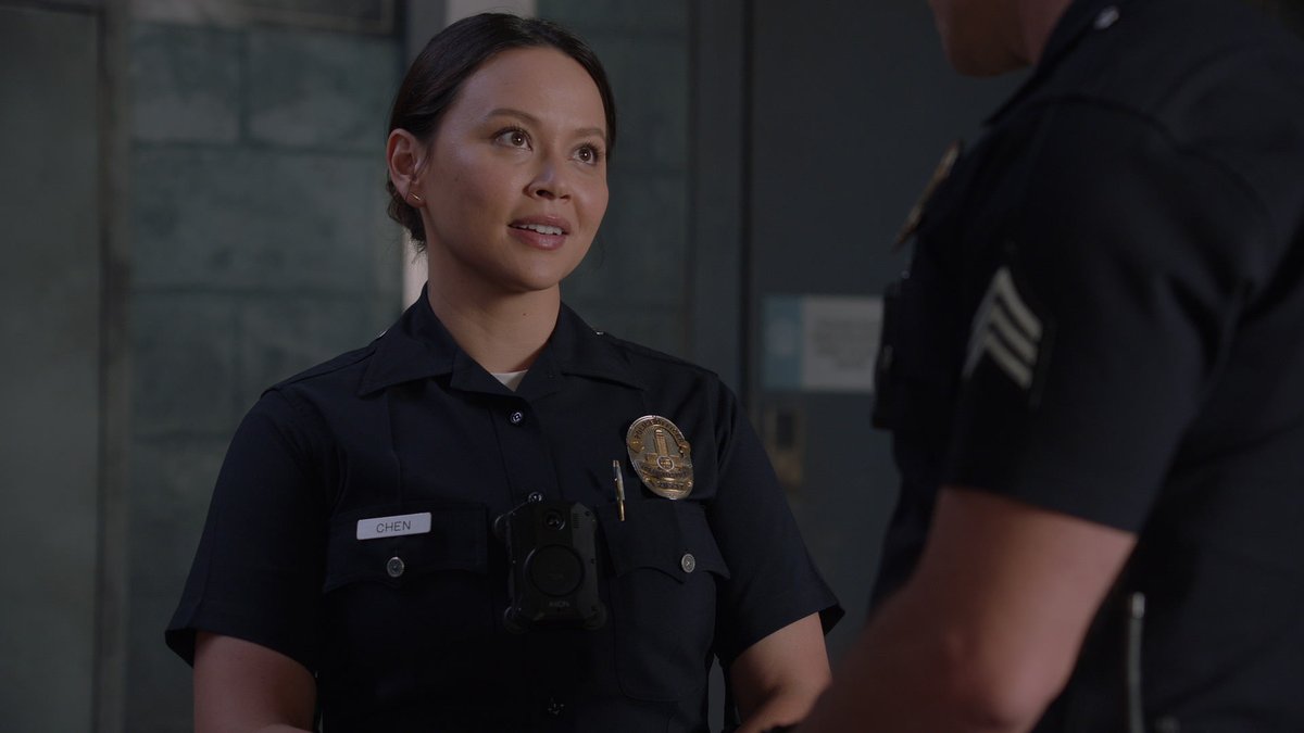 therookie's tweet photo. T̶i̶m̶ ̶t̶e̶s̶t̶s̶ Lucy lessons ✍📝 #TheRookie https://t.co/XhiG8KyU9c