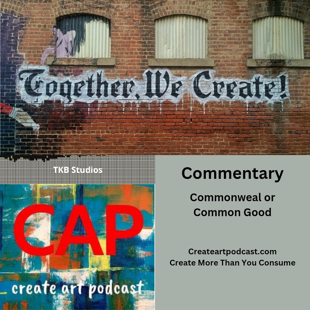 CreateArtPod's tweet photo. Coming to you on Sunday 1/22/23 talking about making your art to help the community. #artists #community #commongood #Commonwealth #commonweal https://t.co/QlcnbJ6pFb