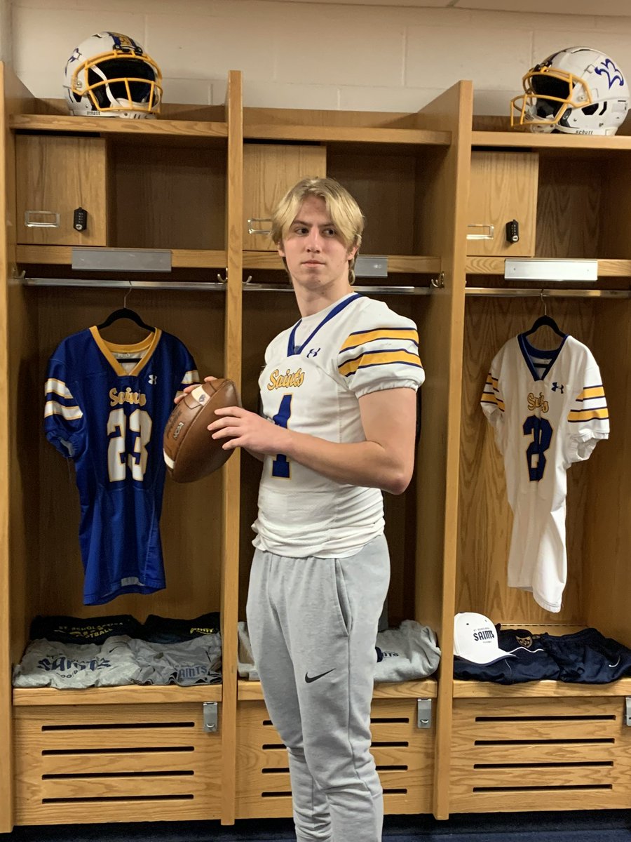 Thankful to receive an offer to continue my academic and football career <a href="/CSSSaintsFB/">Saints Football</a>! Thank you <a href="/Coach_Heffernan/">Mike Heffernan</a> for the amazing opportunity!