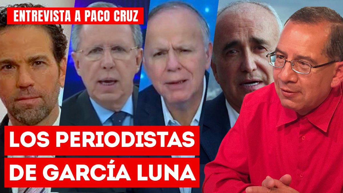 YosoyPedrero's tweet photo. En entrevista el periodista @pacocruzjimenez REVELA los nombres de los periodistas que estuvieron al servicio de Genaro García Luna.

Link al vídeo:👇🏻👇🏻👇🏻
https://t.co/yZoyOZR3eN https://t.co/HFUTW4hw7q
