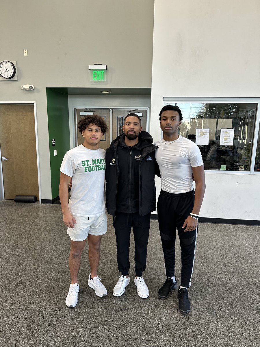 BrilanReynolds4's tweet photo. After a great conversation with @CoachJackCP i’m blessed to receive my first offer to Cal Polytechnic State University ! @calpolyfootball @SMRamsFB @BrandonHuffman https://t.co/Ov6ylHM7rg