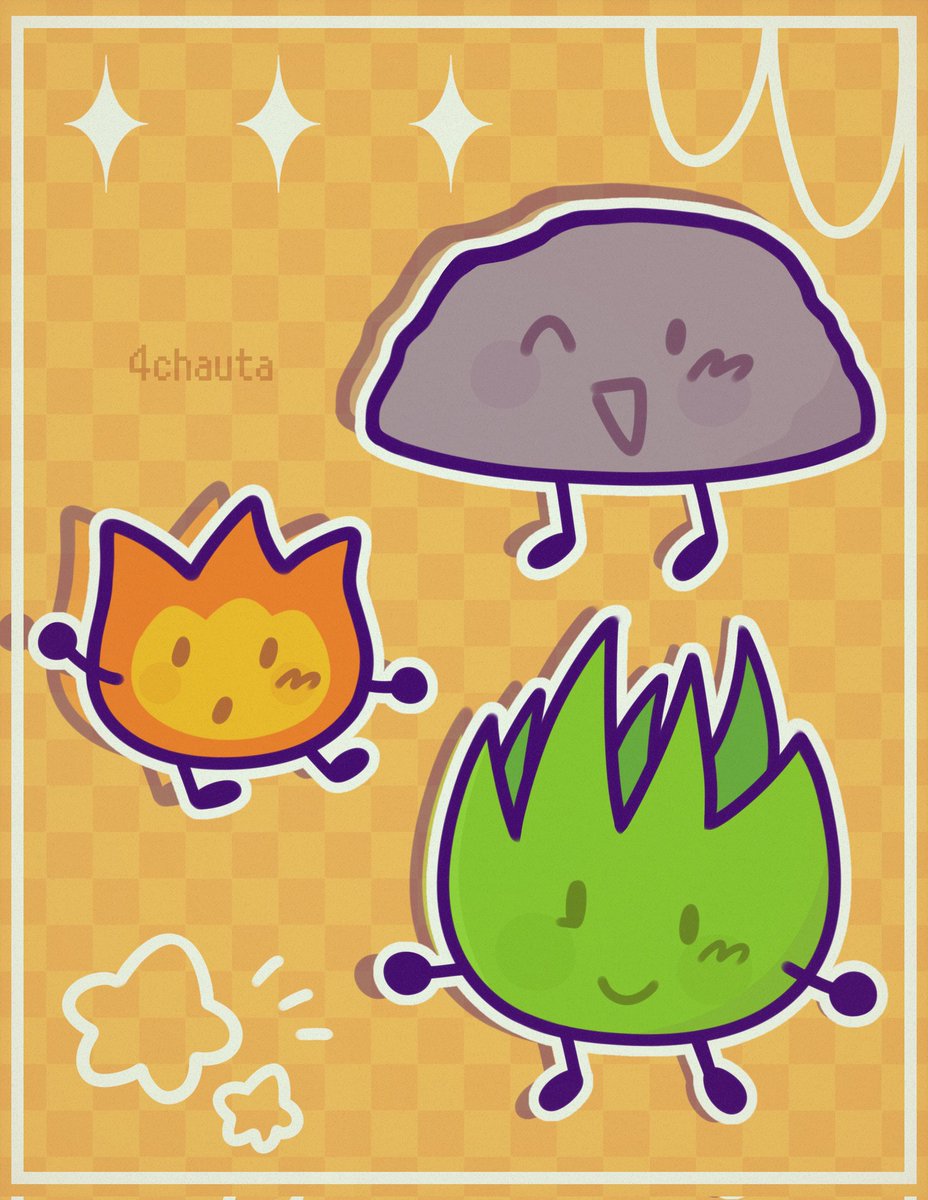 9iw882's tweet photo. Rocky, Firey jr and Grassy
#bfb #bfdi https://t.co/5hxZ8nNXnX