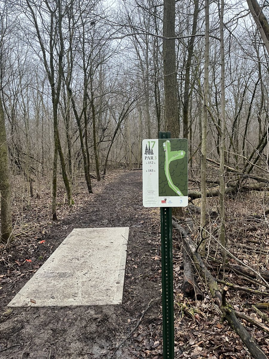 kriener29's tweet photo. So excited that the Archbold course I designed and headed up is officially open. Have some smooth prodigy T2 baskets as well. @ProdigyDisc #poweredbyprodigy #throwprodigy #streetteamlife https://t.co/2ZACsb8cra