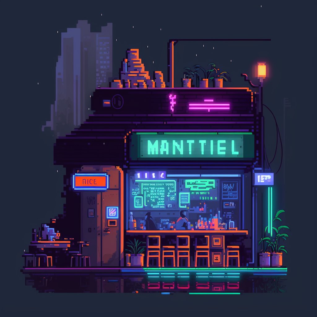 IvanMex11's tweet photo. MANTTIEL!

#NFTCollection #NFT #pixelart #Pixel #difital #digitalart #aseprite #neon #future https://t.co/oUFdQHUS3X