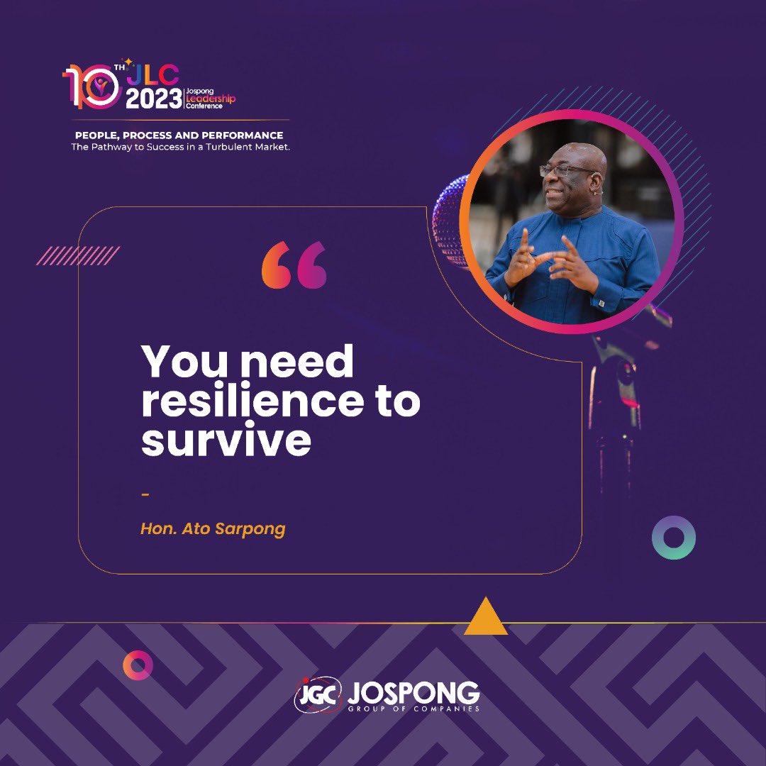 qweku_b's tweet photo. Great presentations from the speakers! 👏🏽 👏🏽 @thejospongroup                          #JLC2023                                      #DrSamAdeyemi                      #HonAtoSarpong https://t.co/A4uviRsdyk