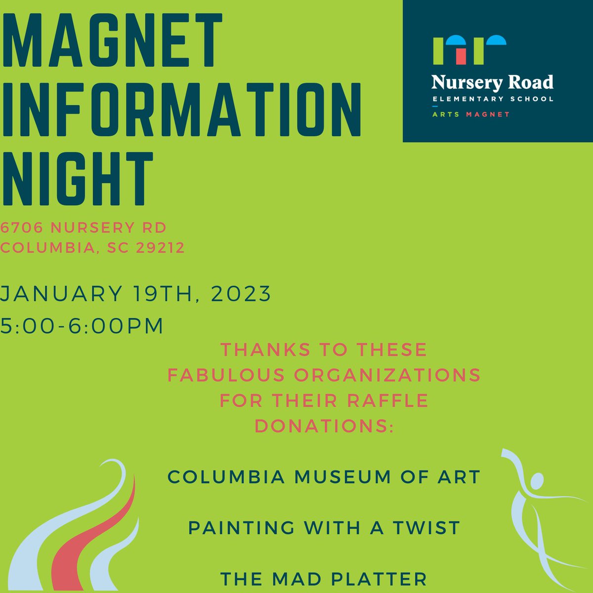 Come join us for our Magnet Information Night this Thursday!