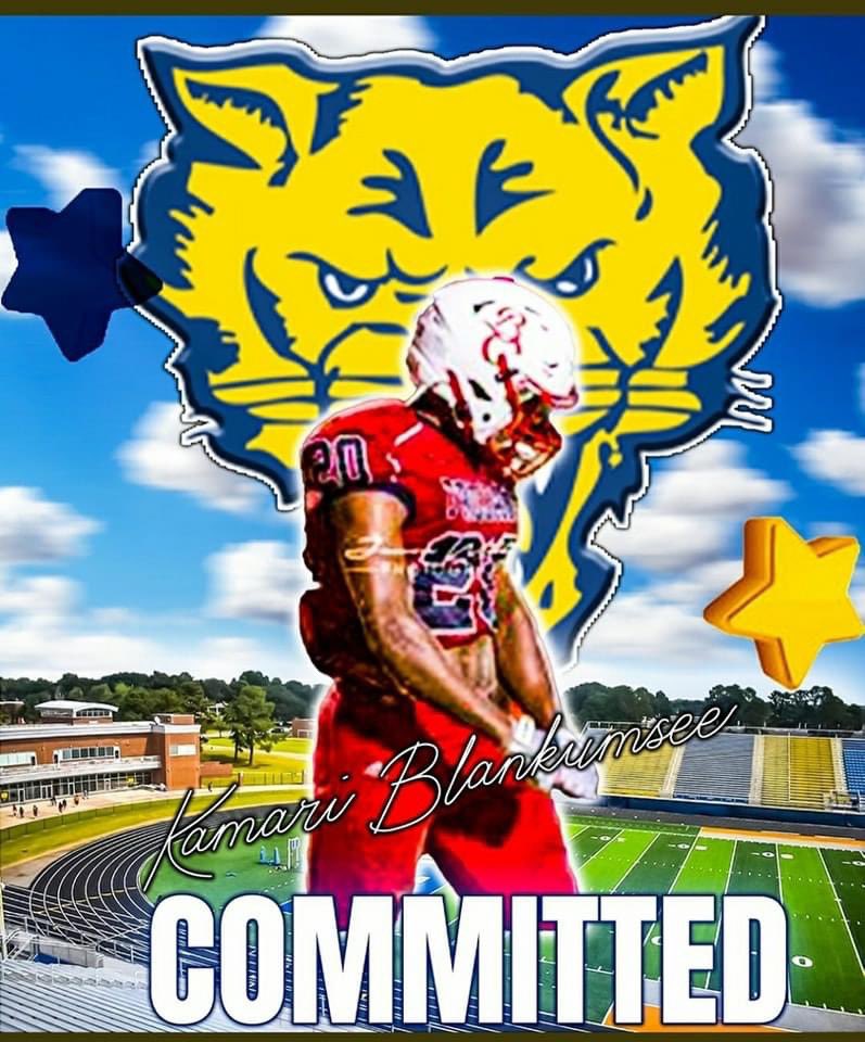 Congratulations Kamari Blankumsee  from Brooks Co from Quitman Ga Committed to FVSU Wildcats 💙💛