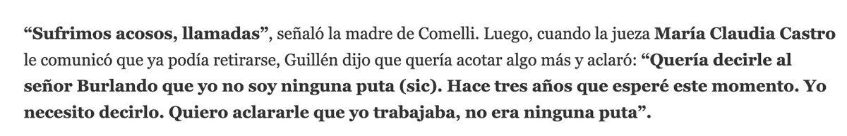 dalessamauricio's tweet photo. BAEZ SOSA. hasta en esta mienten. la madre de Comelli dice q espero 3 años para decirle a Burlando q no era una puta y Burlando les dijo hdp hace una semana. https://t.co/zTWSnU1cSv