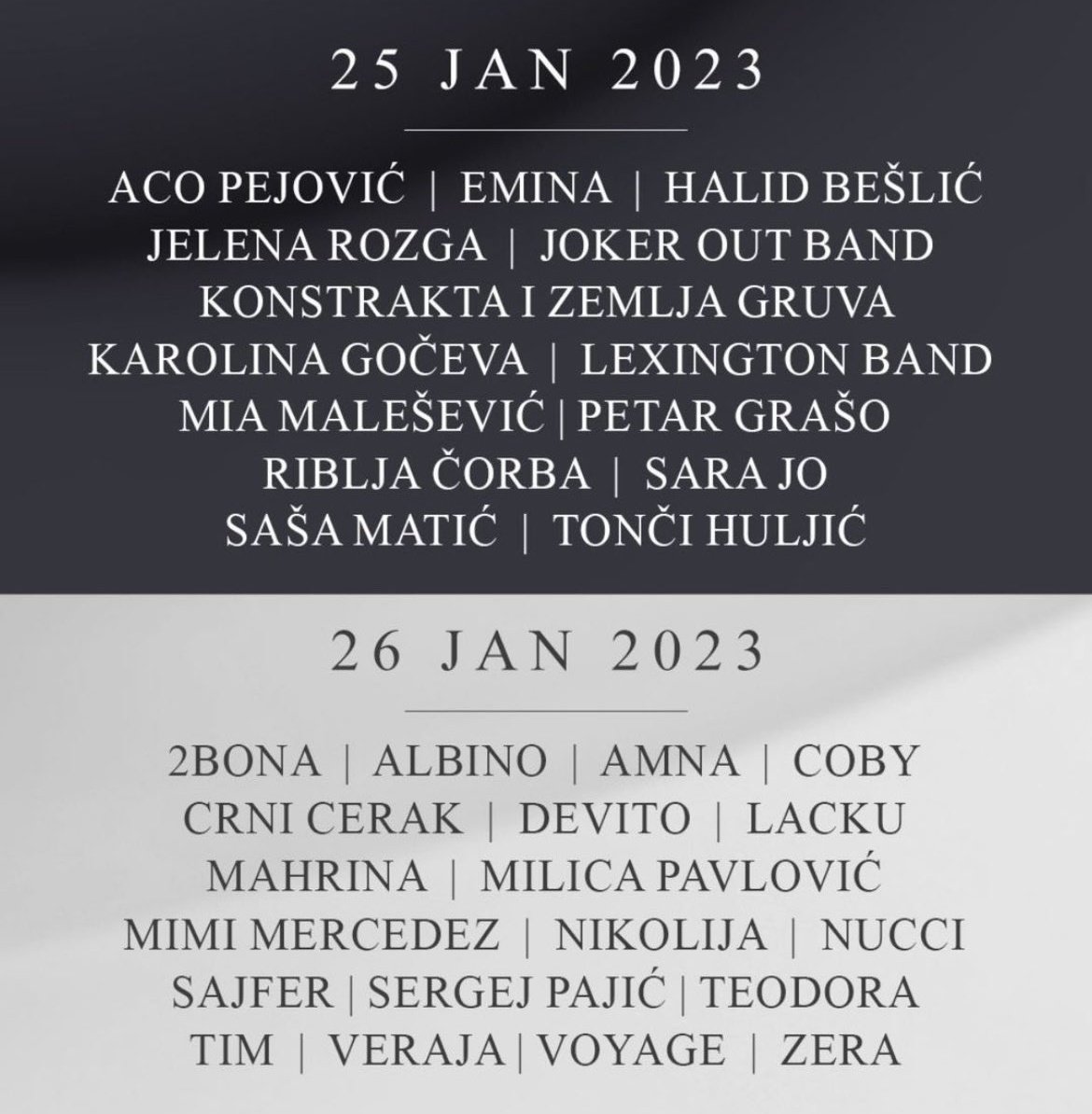 ImStevan's tweet image. #MAC2023 lineup