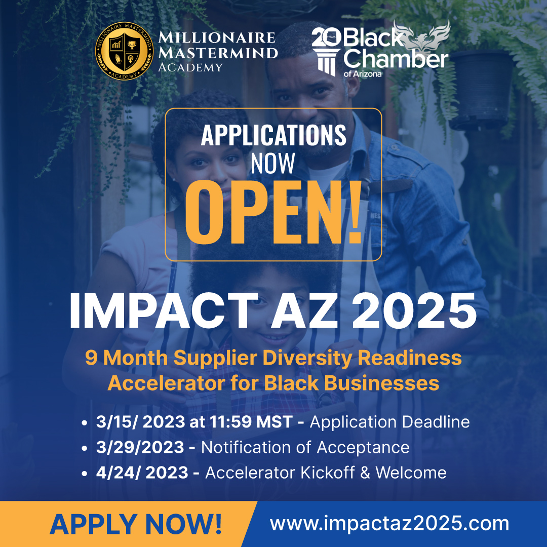 ( News Release) Supplier Diversity Readiness Program to Close Racial Wealth Gap for Black-owned Businesses, in Arizona. - mailchi.mp/thinkzillacons…