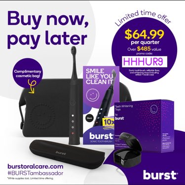 Vickierdh's tweet photo. Celebrate the return of our black brush with a deal that rocks. Use my code HHHUR9 to purchase the Back in Black Membership plan for $64.99 per quarter.
https://t.co/3NPVZI1tI4 https://t.co/kRvqDPoz5C