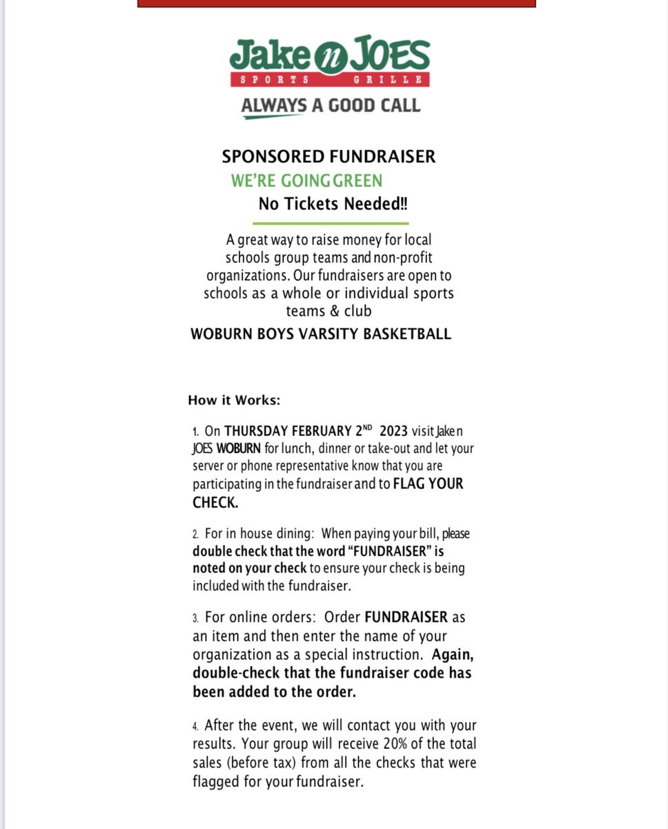 Lisa Tuzzolo (@lisatuz) on Twitter photo Please support Woburn Boys Varsity Basketball on February 2nd <a href="/JakenJOES/">Jake n JOES</a> in Woburn 🖤🧡 Please support Woburn Boys Varsity Basketball on February 2nd <a href="/JakenJOES/">Jake n JOES</a> in Woburn 🖤🧡