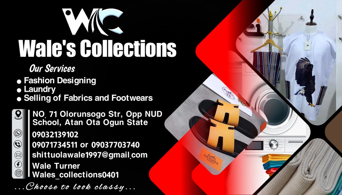 mikart_creation's tweet image. WE OFFER NOTHING BUT QUALITY...

Wale&apos;s Collections business card done and dusted...... Dm is widely open
.
.
#GraphicDesign #twitterdesign #Desi #artwork #coreldraw #NFT