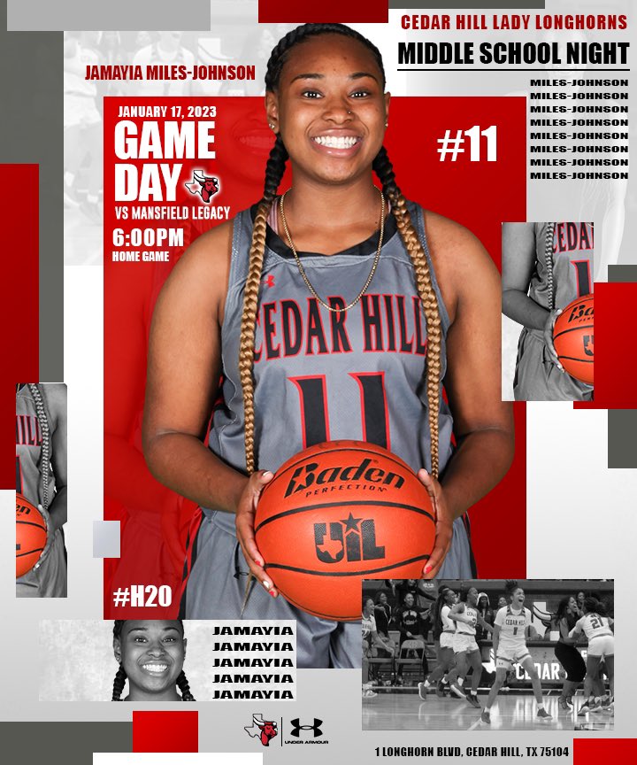 CedarHillGBB's tweet photo. “The idea of redemption is always good news, even if it mean sacrifice. It’s not in the stars to hold our destiny, but in ourselves.” #BEATLEGACY #HILLSIDE
#LadyLonghornBB #H2O @CHLonghorns @blacofalltrades https://t.co/OsV9lGJtkx