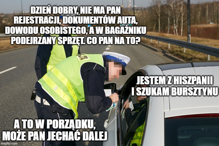 WhapInfo's tweet photo. Pamiętajcie co mówić, gdy Was następnym razem zatrzymają 🧐 https://t.co/HRsHyEargZ
