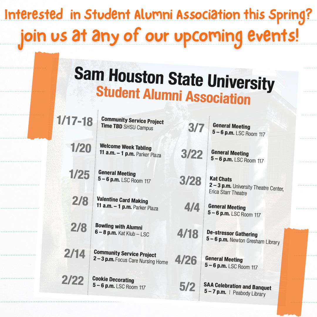 SHSU Alumni Assoc tweet media