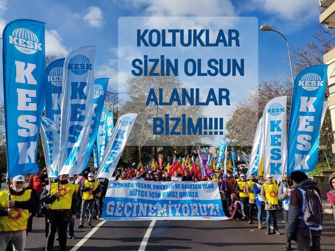 KESK varsa umut var.Umudu, mücadeleyi,dayanışmayı gelin birlikte  büyütelim.
<a href="/egitimsen/">Eğitim Sen</a> 
#KESKeÜyeOl