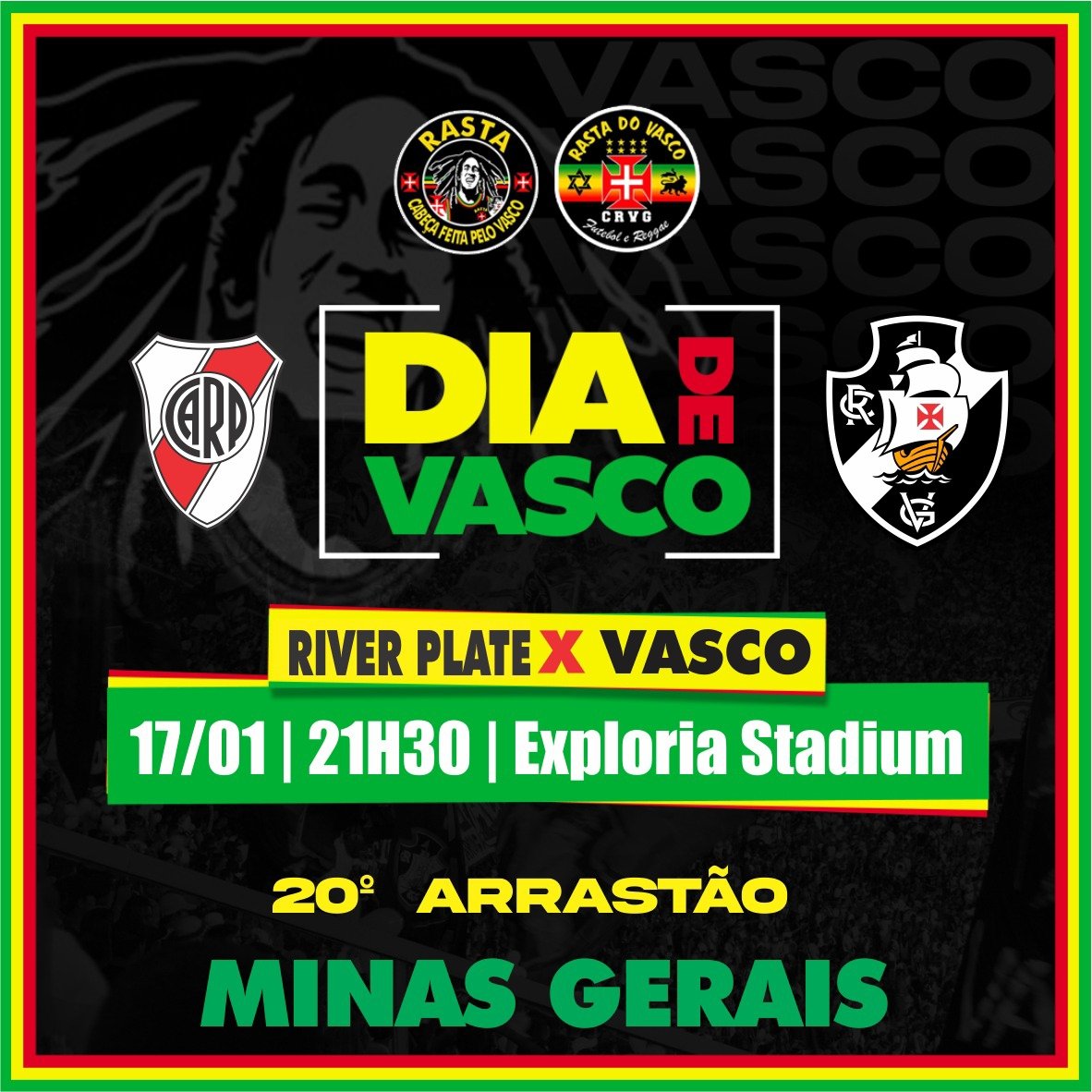 rasta_vasco's tweet photo. DIA DE VASCO!!🇺🇲💢
#hojetemVasco
🆚 River plate (ARG)
🏟️ Exploria Stadium
🕘 21H
📽️ CazéTV
#FloridaTour
#VascoDaGama
#cabecafeitapelovasco https://t.co/TbZdodKI4a