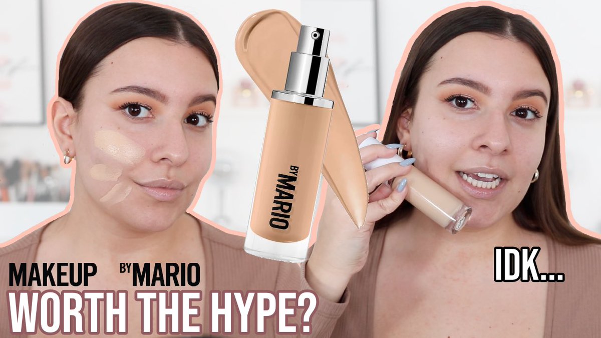 jackieannmakeup's tweet photo. NEW! MAKEUP BY MARIO SURREALSKIN FOUNDATION: First Impression + Wear Test (Shade 5N) 👀 https://t.co/VI9E3hCSdw https://t.co/88Tvbw502p