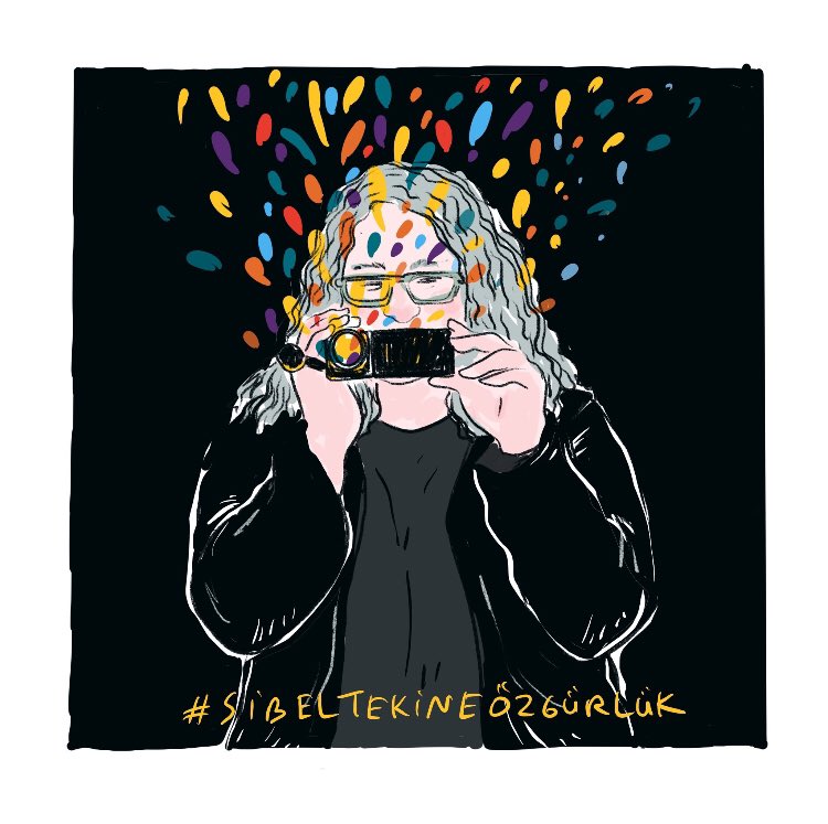 Sibel Tekin, her karanlıkta, her haksızlıkta oradadır. Sorgular, belgeler, arşivler... O hepimizin derdi olan bir başka karanlığı belgelerken tutsak edildi. Sibel ve kamerası hiçbir örgüte üye değildir... Gerçekler yargılanamaz, Sibel yargılanamaz.#SibelYanımdaydı