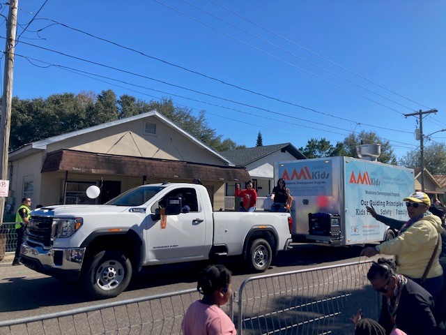 AMIkids's tweet photo. AMIkids is honored to have participated in the Tampa Bay MLK Parade yesterday! Both our Workforce Development and Marine Education programs were represented with two floats in the parade.
#MLKDay #MLKDayParade #WeAreAMIkids https://t.co/NrCXnb9X2Q