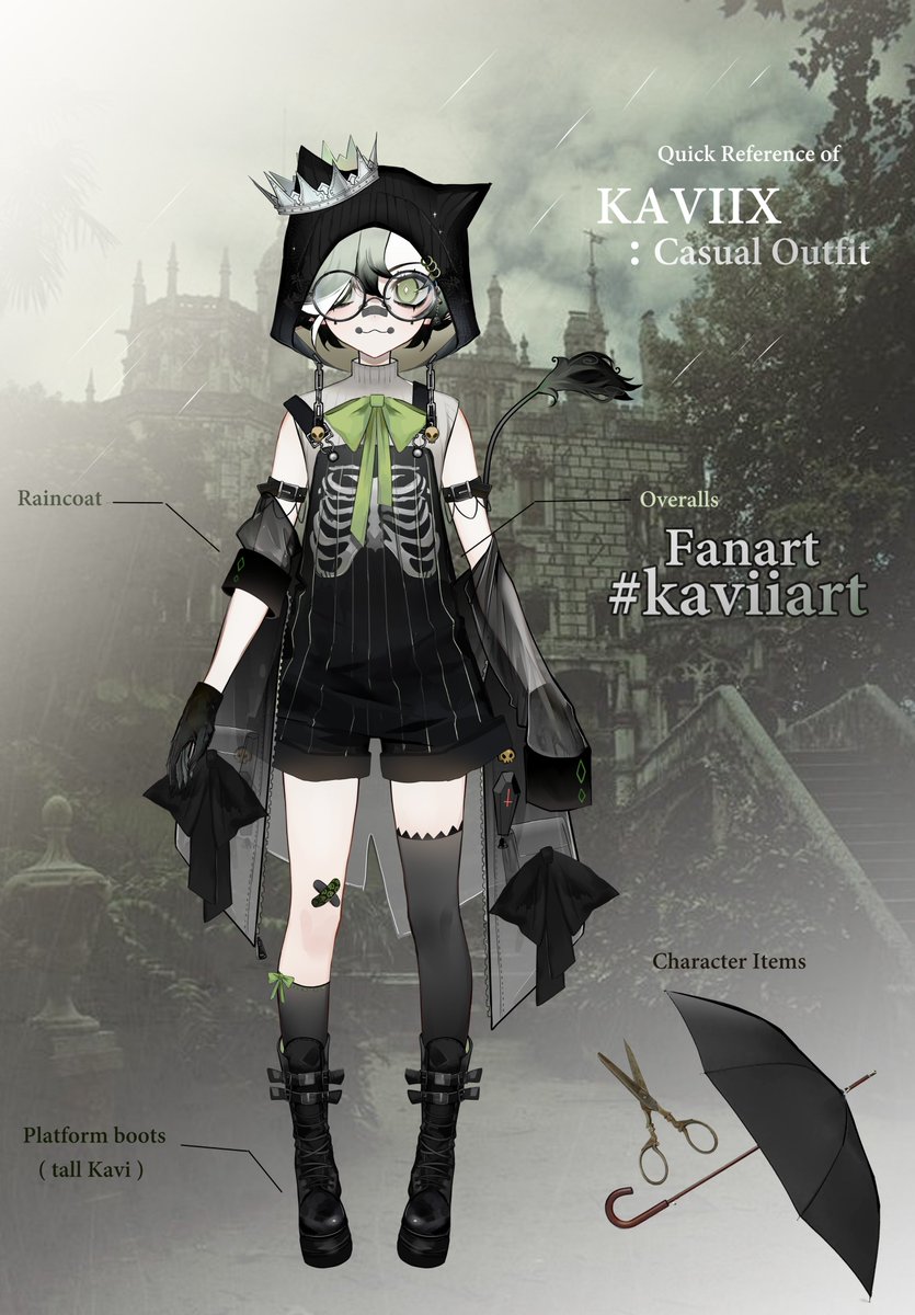 _KAVIIX_'s tweet photo. 【 OUTFIT png Reference 】 #vtubermodel | #characterdesign | #VTuberEN |

Here's my new casual look! It may rain alot in my kingdom 🏰Working on a proper character sheet ref! *eventually*

For fanart #kaviiart ☔️ https://t.co/VNxZVZ7hus